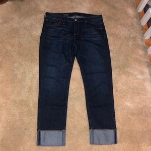NWOT AG Adriano Goldschmied Stevie Cuff Jeans